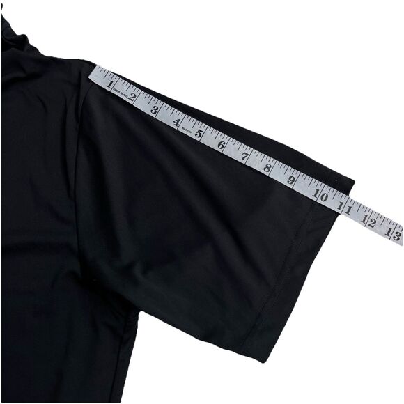 SpaceX Official Men’s L Golf Shirt Black Performance Polo Rocket Elon Musk - Picture 8 of 11